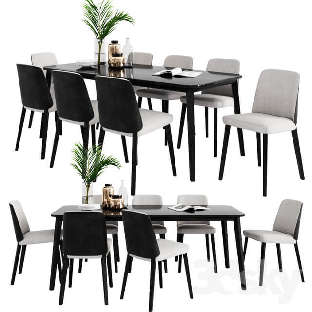 Table Chair Montis Dinning Set BACK ME UP