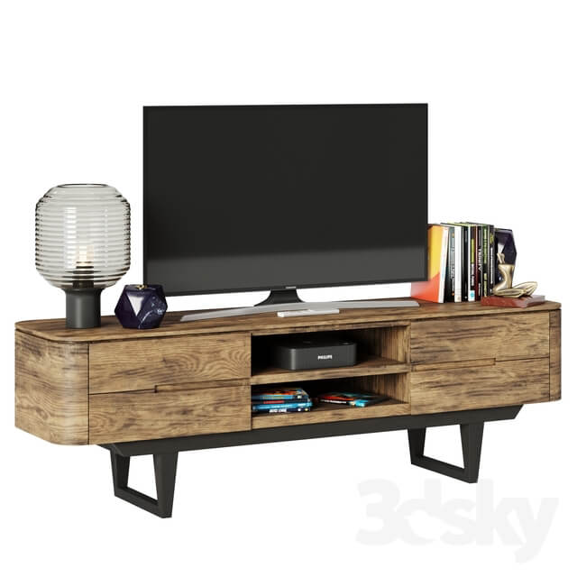 Sideboard Chest of drawer Cosmorelax TV Stand Madina