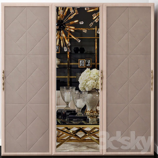 Wardrobe Display cabinets Wardrobe INFINITY Bizzotto