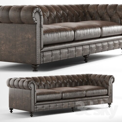 London Club sofa by Bernhardt furniture 