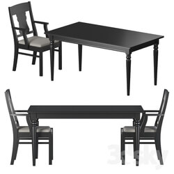 Table Chair IKEA ingatorp 