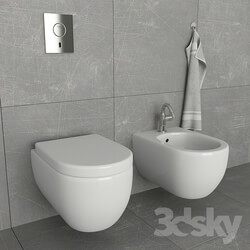 Toilet and bidet Villeroy Boch 