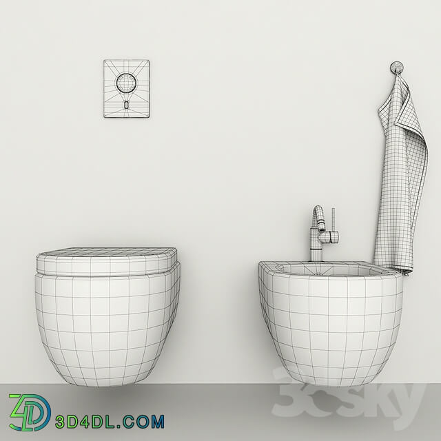 Toilet and bidet Villeroy Boch