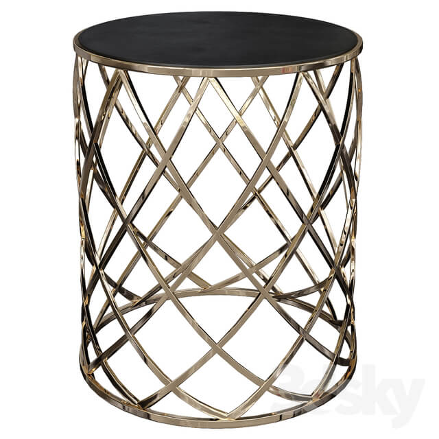 Luxury Wireframe Side Tables 001