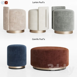 Larkin Camille Ottomans Thesofaandchair 