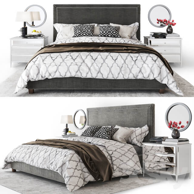Bed Hamilton Bed by Vernon Flannel