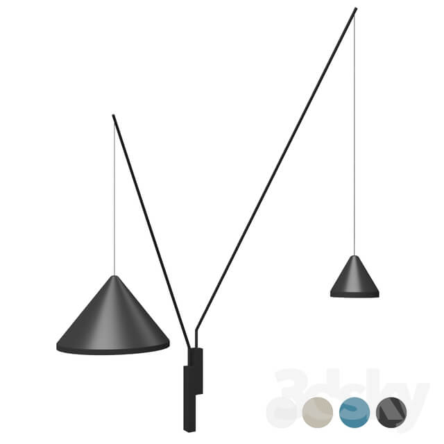 Vibia North wall light 