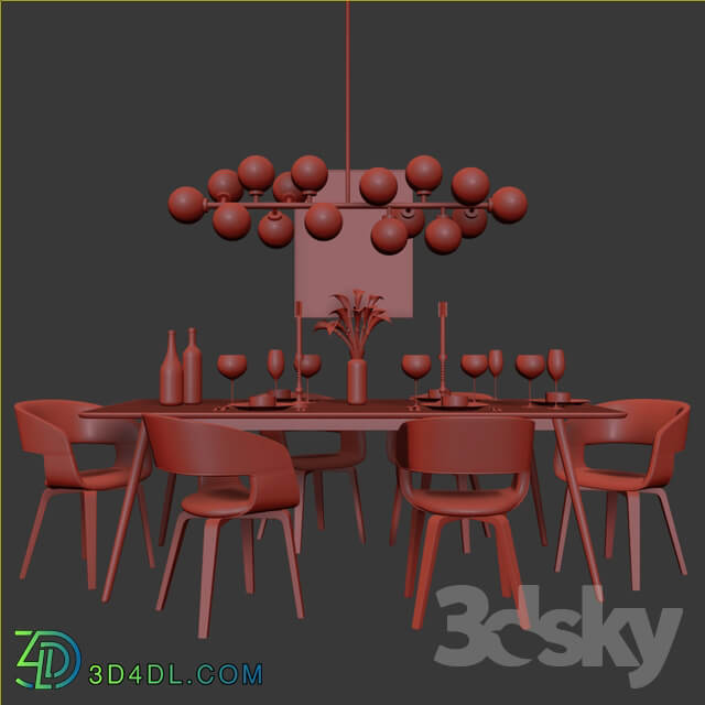 Table Chair Dinning Set 24