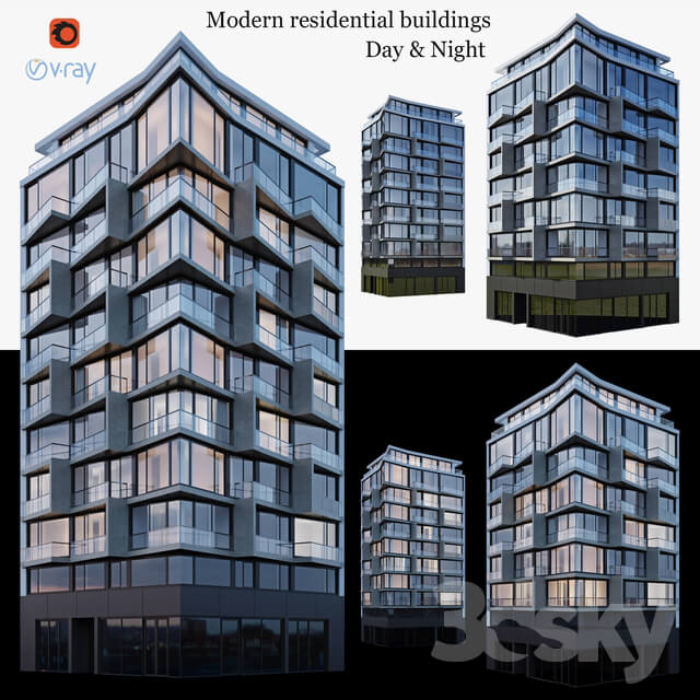 Modern residential building 2