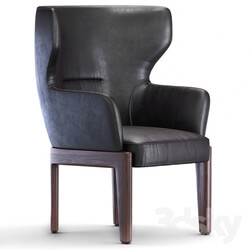 Molteni C CHELSEA Armchair with armrests 