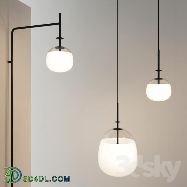 Tempo by Vibia Set 03 Pendant light 3D Models