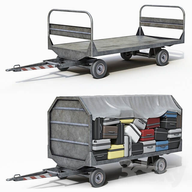 Luggage trolley