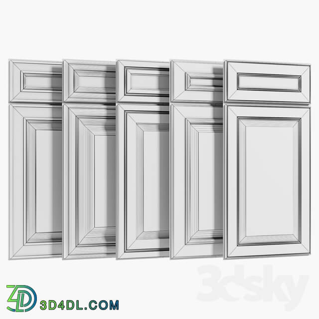 Kitchen Cabinet Doors Set 1