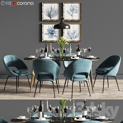 Table Chair Dinning Set 30 