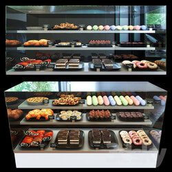 Refrigerated confectionery display case 