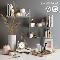 Decorative set for dressing table 