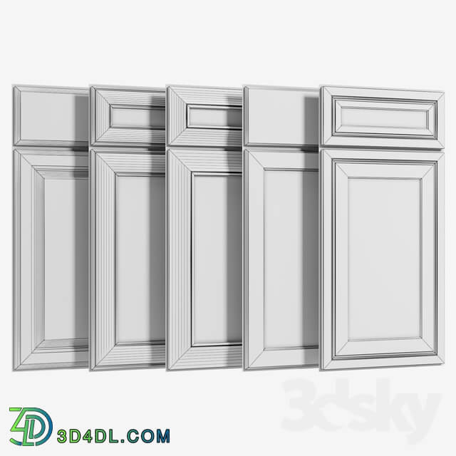 Kitchen Cabinet Doors Set 3