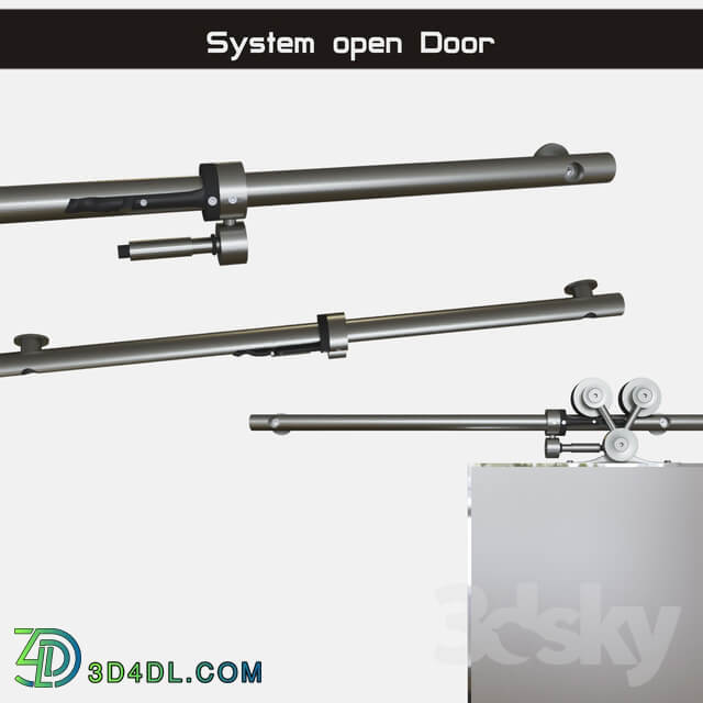 Door opening system Exterus sliding system 