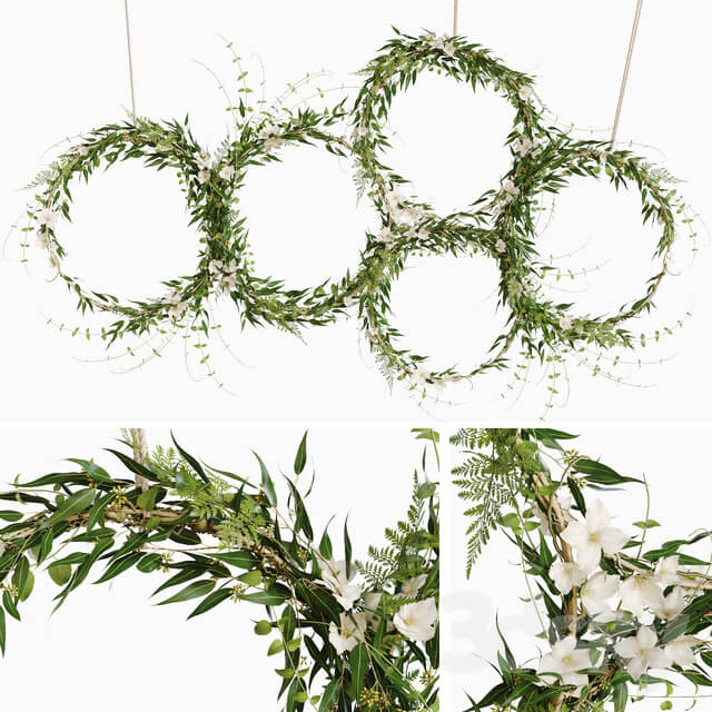 Plant Green wreaths