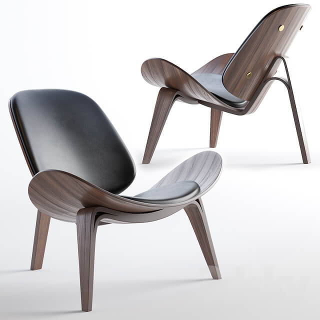 Carl Hansen CH07 Shell Chair Lounge Chair