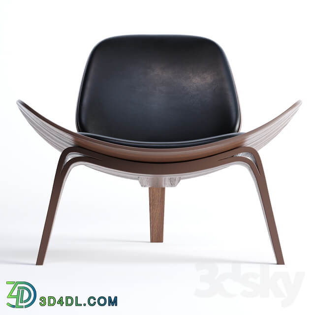 Carl Hansen CH07 Shell Chair Lounge Chair