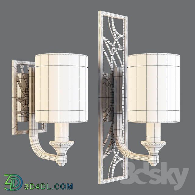 Maytoni Wall Lamps Vittoria H004 H005 WL 01 BG 