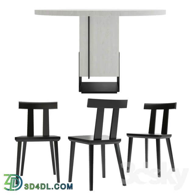 Table Chair Kitale table with Sipa chair