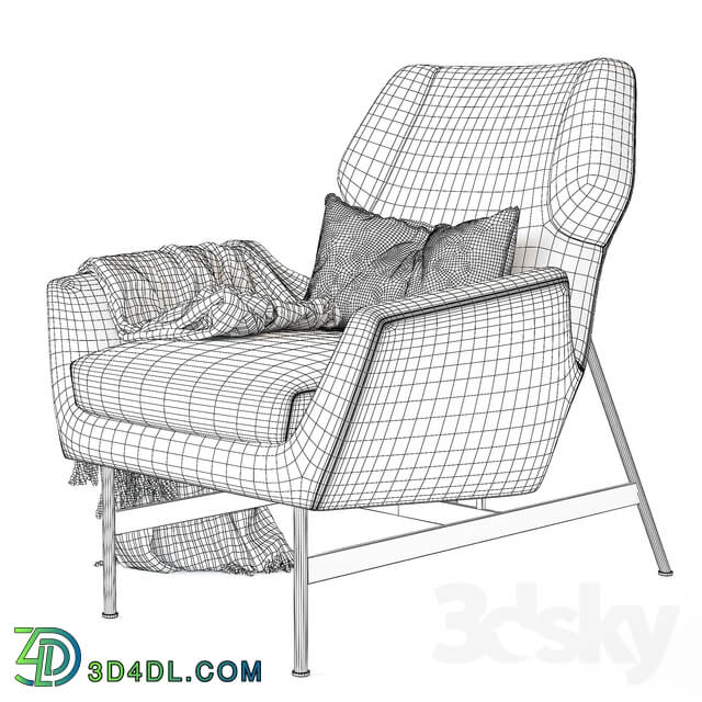 okha nicci nouveau armchair