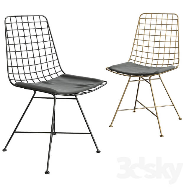 Grid Black Chair