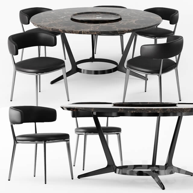 Table Chair Maxalto ASTRUM CARATOS