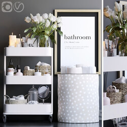 Shelving in the bathroom 10 