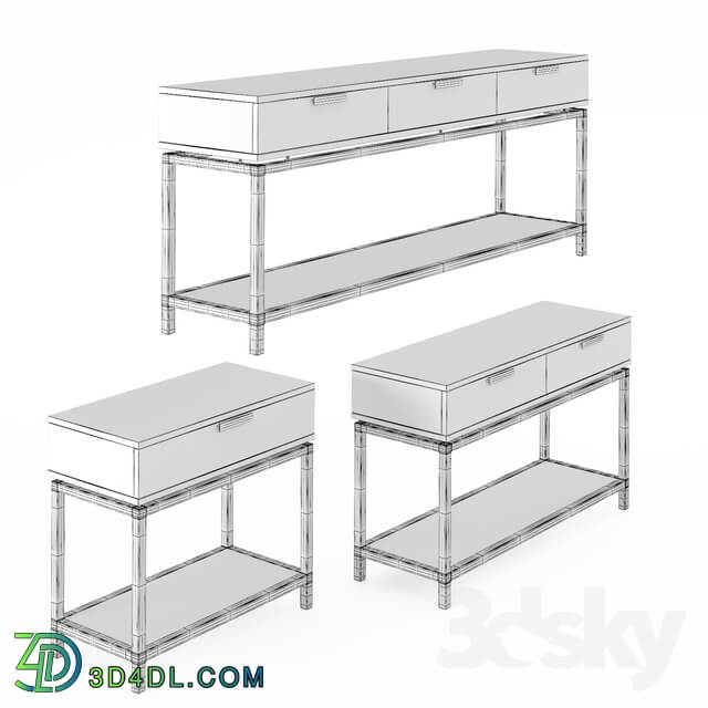 Sideboard Chest of drawer Trenta Due 1 2 3 consoles by JNL