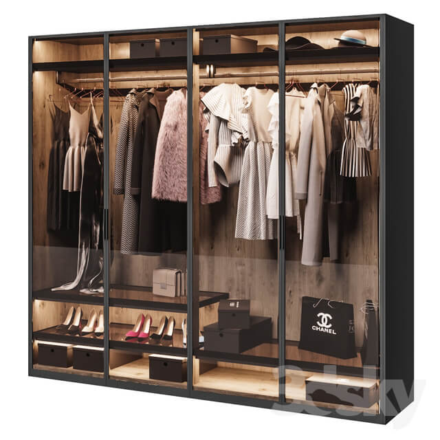 Wardrobe Display cabinets Poliform wardrobe