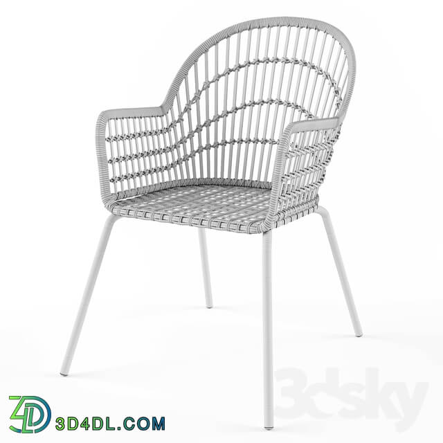 Dining rattan chair from Ikea NILSOVE