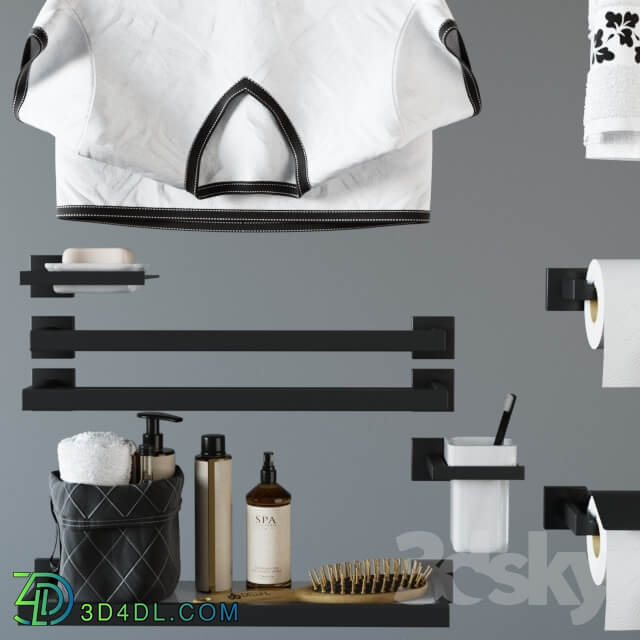 accessories for bathing Feramolli Black Line Edition