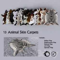 13 PBR Animal Skin Carpets 