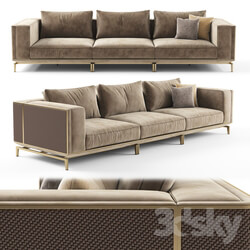 Visionnaire BACKSTAGE 3 seater sofa 