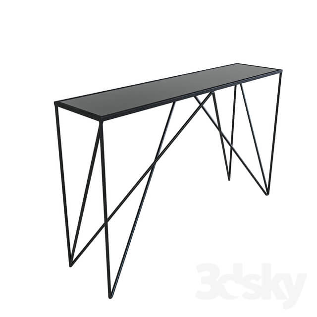 Other Monaco black console with