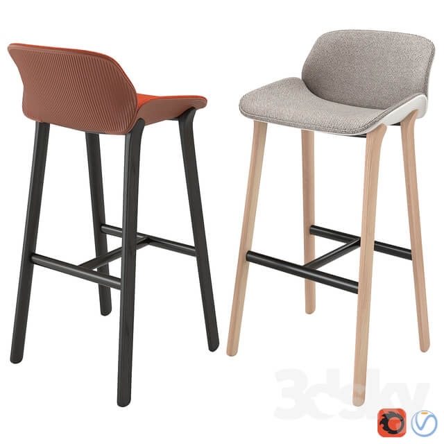 Bar Stool Nuez BQ2775 by Andreu World