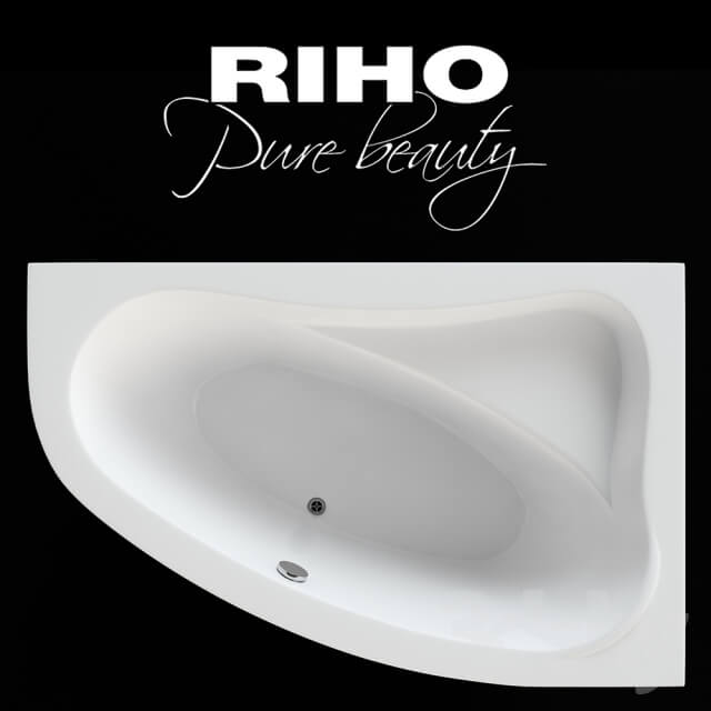 Bath Acrylic asymmetric Riho Lyra