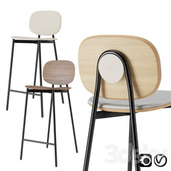 Tata Bar Stool by Pointhouse 