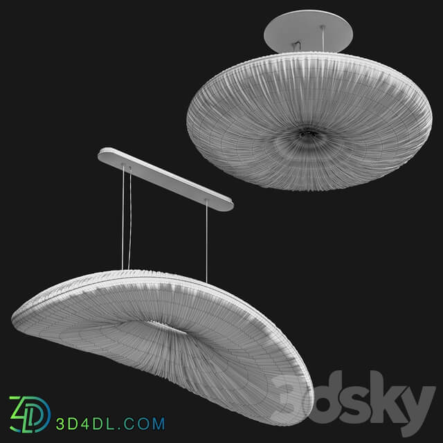 Aqua light fixtures Pendant light 3D Models