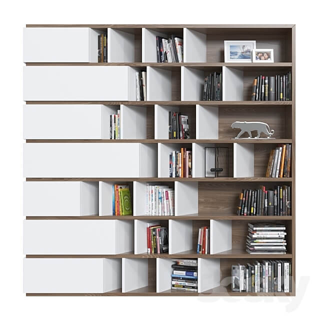 Shelving 015. 3D Models