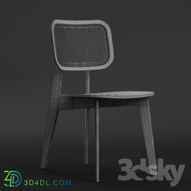 CANE DINING CHAIR