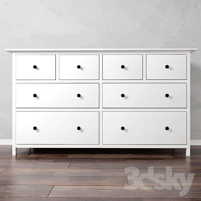 Sideboard Chest of drawer Chest of drawers IKEA HEMNES with 8 drawers