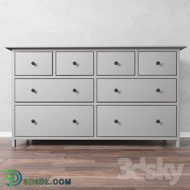 Sideboard Chest of drawer Chest of drawers IKEA HEMNES with 8 drawers