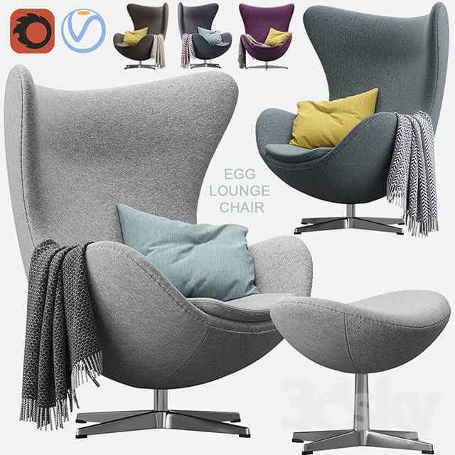 Egg lounge chair