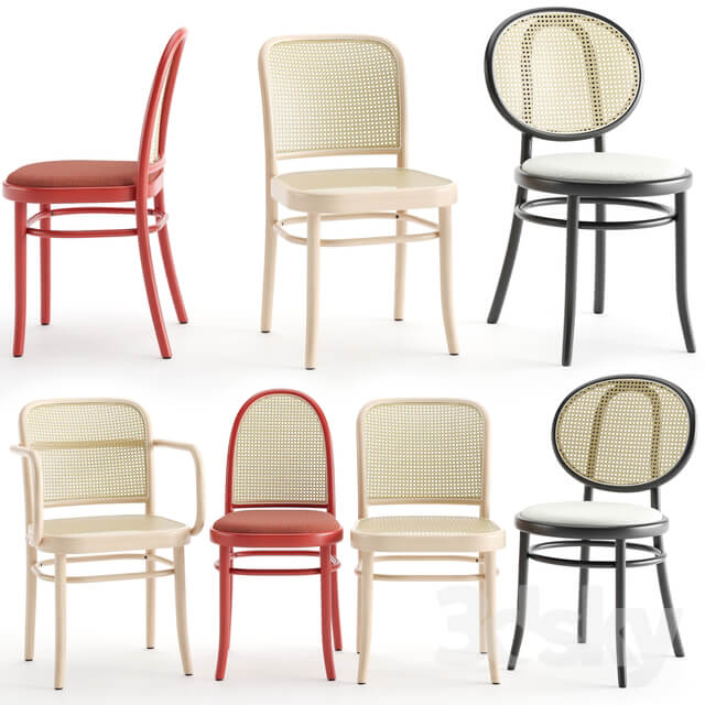 N 811 N 0 and Morris chairs by thonet vienna