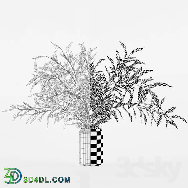 Branches in a vase 007