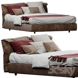 Bed Flexform Newbridge soft bed 